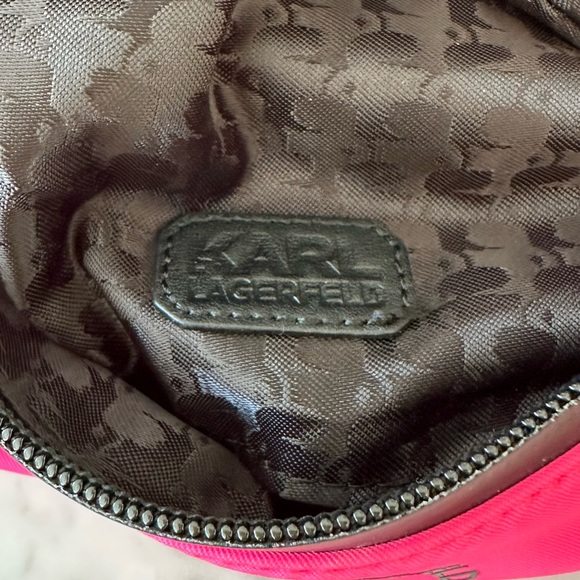 KARL LAGERFELD
Rue St Guillaume Small Fanny Bag Belt Bag NEON PINK - Picture 6 of 13